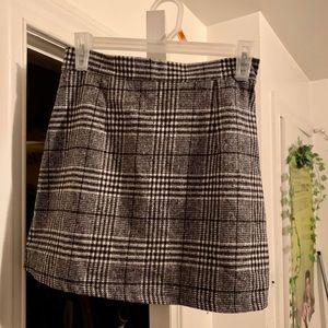 Plaid skirt
